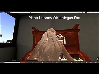 Megan fox piano